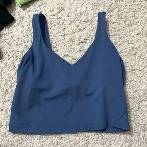 Blue Lululemon align tank